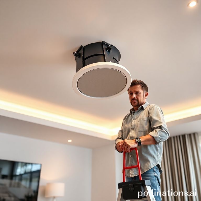 Mounting Brackets Not Securing Ceiling Speaker article image